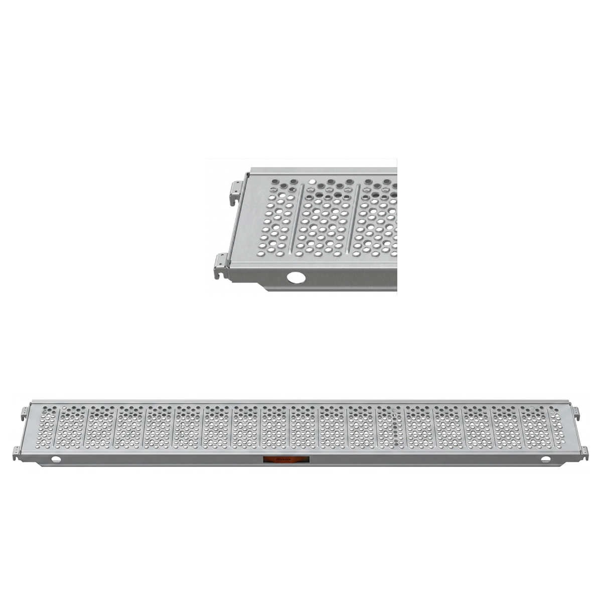 U Стальной настил OPTI-LINE 0,32 м 1,10 × 0,32 м