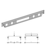 Балочный (усиленный) ригель UHV Ledger UHV 300