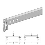 Горизонтальный ригель UH Horizontal UH 75